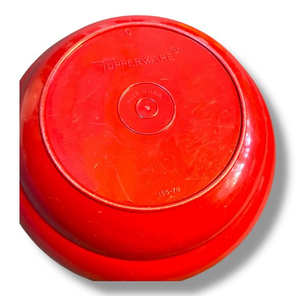 Vintage Tupperware Harvest Tumblers 18oz Bowls Cereal Salad Set of 4 1348 155 - Picture 9 of 15